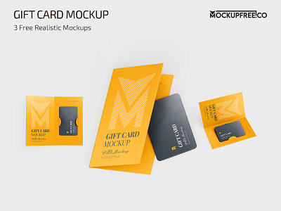 Free Gift Card Mockup brand branding card free freebie gift gift card gift certificate gift coupon gift voucher identity mock up mockup mockups photoshop psd template templates