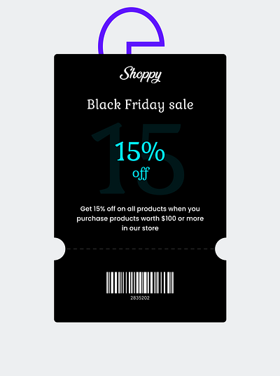 Day 61 0f 100 Daily UI - Redeem coupon
