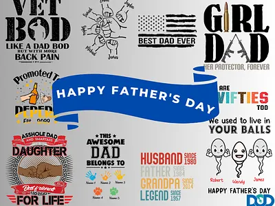 FATHER'S DAY DESIGN designondemands protector hero