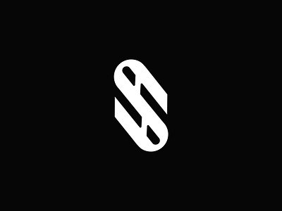 Letter as or sa monogram as logo branding graphic design sa logo simple web