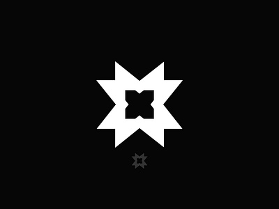 Letter x monogram illustration