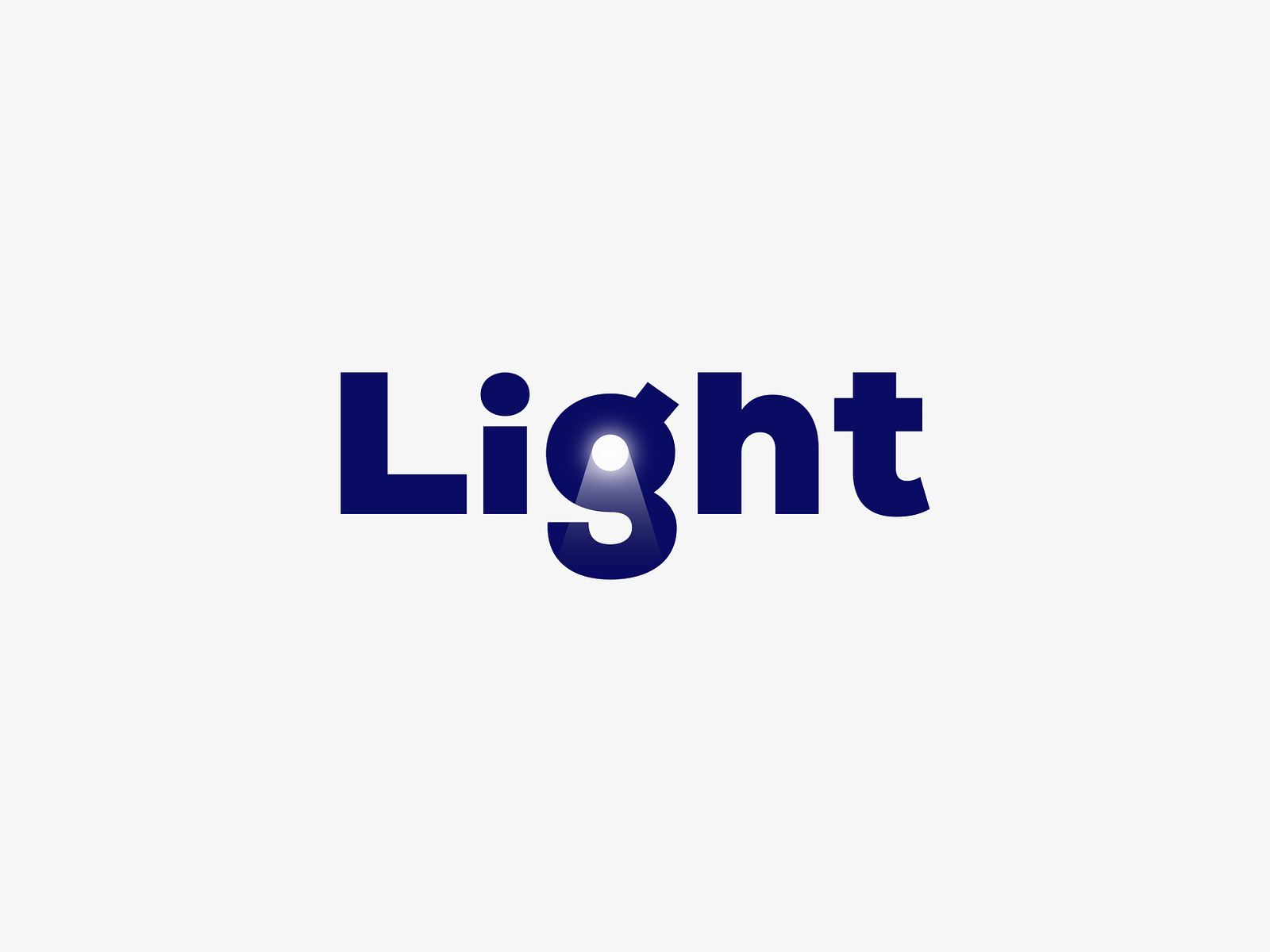 Light logo by Daud Husain Sami on Dribbble