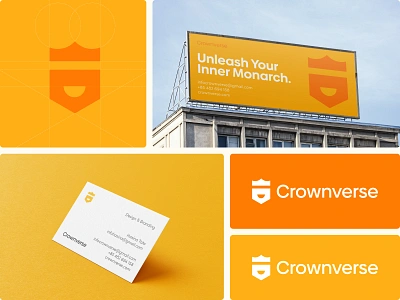 crownverse logo design identity brand identity branding castle crown crowns design empire happy identity king logo logo designer minimal queen royal royalty smile