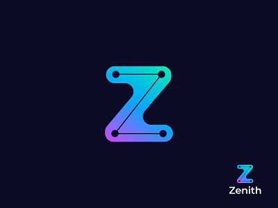 Zenith- Logo Design, Z Letter Tech logo, Technology, Artificial ai artificial best logo brand identity branding creative logo futuristic futuristic logo illustration it services letter logo letter z logo logo logo design logo folio modern logo software logo technology technology logo z tech