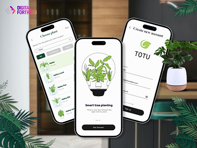 Totu app - An IoT app for crop management service branding crop dashboard design devices digitalfortress graph illustration internet of thing iot iot dashboard iot devices logo management mobileapplication smart tracking ui ux