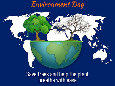 World Environment Day branding design digitalmarketing environmentaldevelopment environmentday graphic design illustration instagram post logo photoshop planttrees saveenvironment social media design ui worldenvironmentday