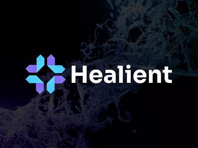 Healient - Visual Branding animation blue brand branding care company design dna drugs gradient healtcare health hospital illustration logo medicine minimal motion graphics