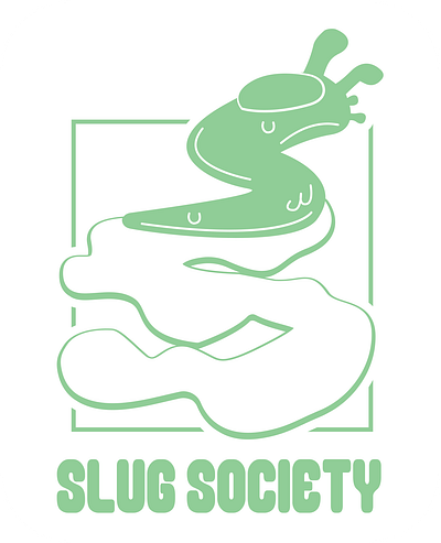 Slug Society Logo Design & Branding branding branding identity design graphic design logo slug streetwear typography vector visual identity