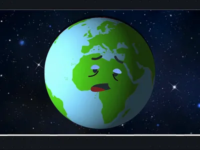 Happy Earth! 3d adobe animation branding concept creative design graphic design illustration logo motion graphics ui ux vector