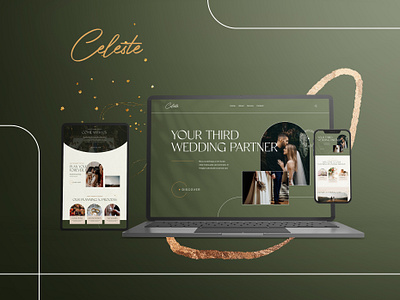 Celeste_Wedding Service - Website creative agency creative website design figma landing page shopify shopify themes ui ux design ux trends website website create website design website design company websited evelopment wedding services wedding services website wedding website wedding website design wordpress web design