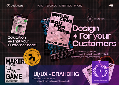 Design Agency Website build build2 concept daily ui design designdrug graphic design illustration ui vector watchmegrow