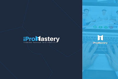 IproMastery Logo Design behance project branding business creative design dribble shot graphic design illustration key with m logo m m logo modern success typography ux vector