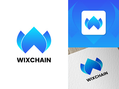 Modern W Logo Design branding designer