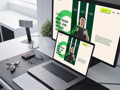 Job hiring career platform startup agency modern & clean design agency agency website business career clean company design education hiring job job platform job portal landing page design modern recruitment service startup uiux web design website