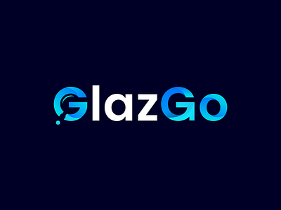 Glaz Go - final, logo, logo design app logo brand identity branding design gradient logo icon identity logo logo design logo mark logo type logotype minimalist logo modern logo software logo startup logo tech company technology logo typography vector