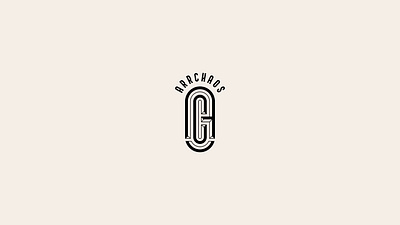 AC geometric logo black branding business company creative design graphic design illustration jewelery lettering lines logo logofolio modern portfolio rounded sides typography vector vintage