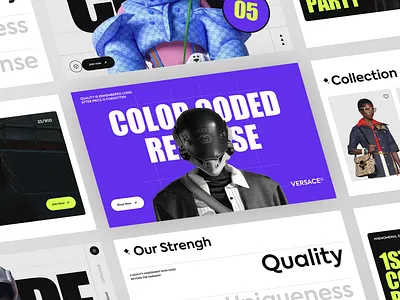 Fashion Company Website brand branding clothes design ecommerce fashion fashion brand figma graphic design high fashion landing page luxury fashion minimal online store shop store ui website