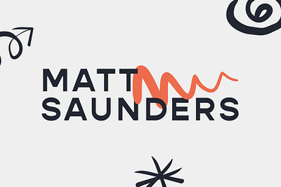 Matt Saunders - Brand + Web Design branding design graphic design logo typography ui ux