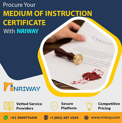 Medium of Instruction Certificate Osmania University