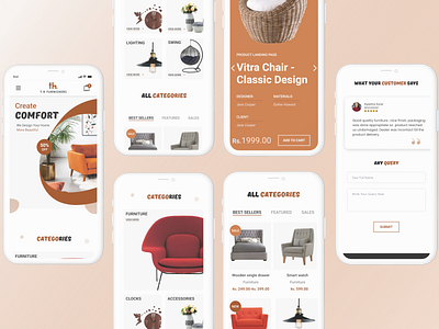 Furniture App Responsive design: iOS Android ux ui designer app app for furniture furniture app ios design mobile app mobile design mobile designer mobile ui ui