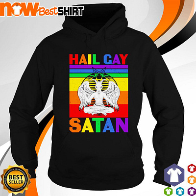 Hail gay Satan LGBT shirt lgbt satan