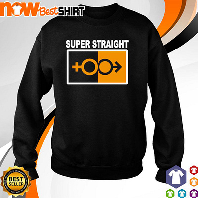 Super Straight pride bar style shirt