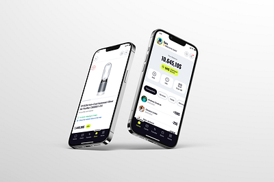 Digital Wallet and Marketplace concept app banking digital marketplace mobileapp pro style together ui ux wallet