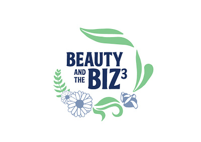 Beauty and the Biz branding design graphic design typography