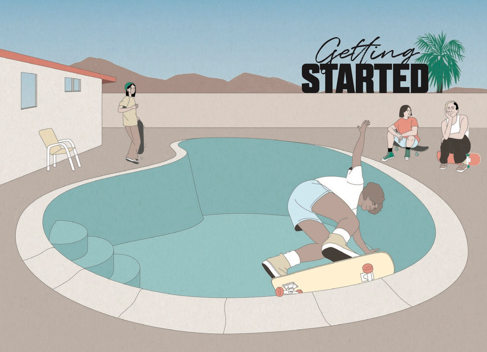 How To Train Your Skateboard book book illustration character character design human illustration publication realistic skate skateboard skateboarding skittledog