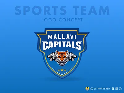 Sports team logo concept branding cricket design graphic design illustration logo sports sports logo srilanka team logo ui