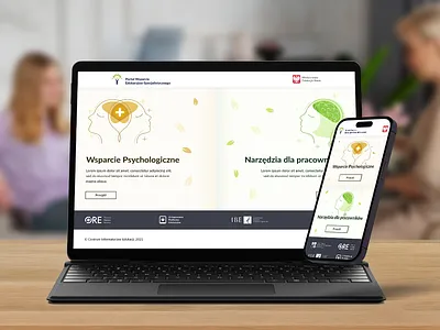 Portal Wsparcia design graphic design ui uiux ux www