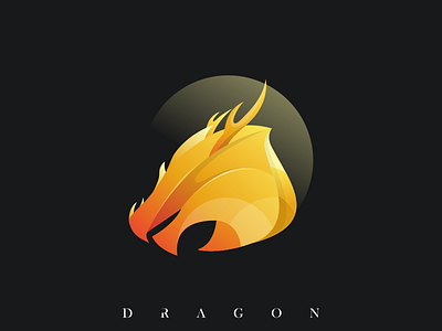 Dragon logo brand creative design dragon graphic icon illustration illustrator logo logo dragon