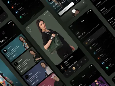 Luxury Fashion - Ecommerce Mobile App app design clean ui clothing app creative ecommerce ecommerce app ecommerce mobile app fashion fashion 2 fashion app fashion brand ios app design mobile app modern online shop online store online store 2 shopping shopping app uiux