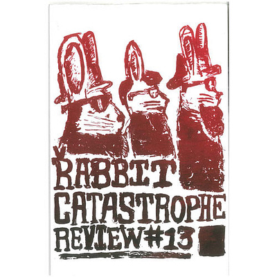 Book cover for Rabbit Catastrophe a local business I printed animal artwork design illustration