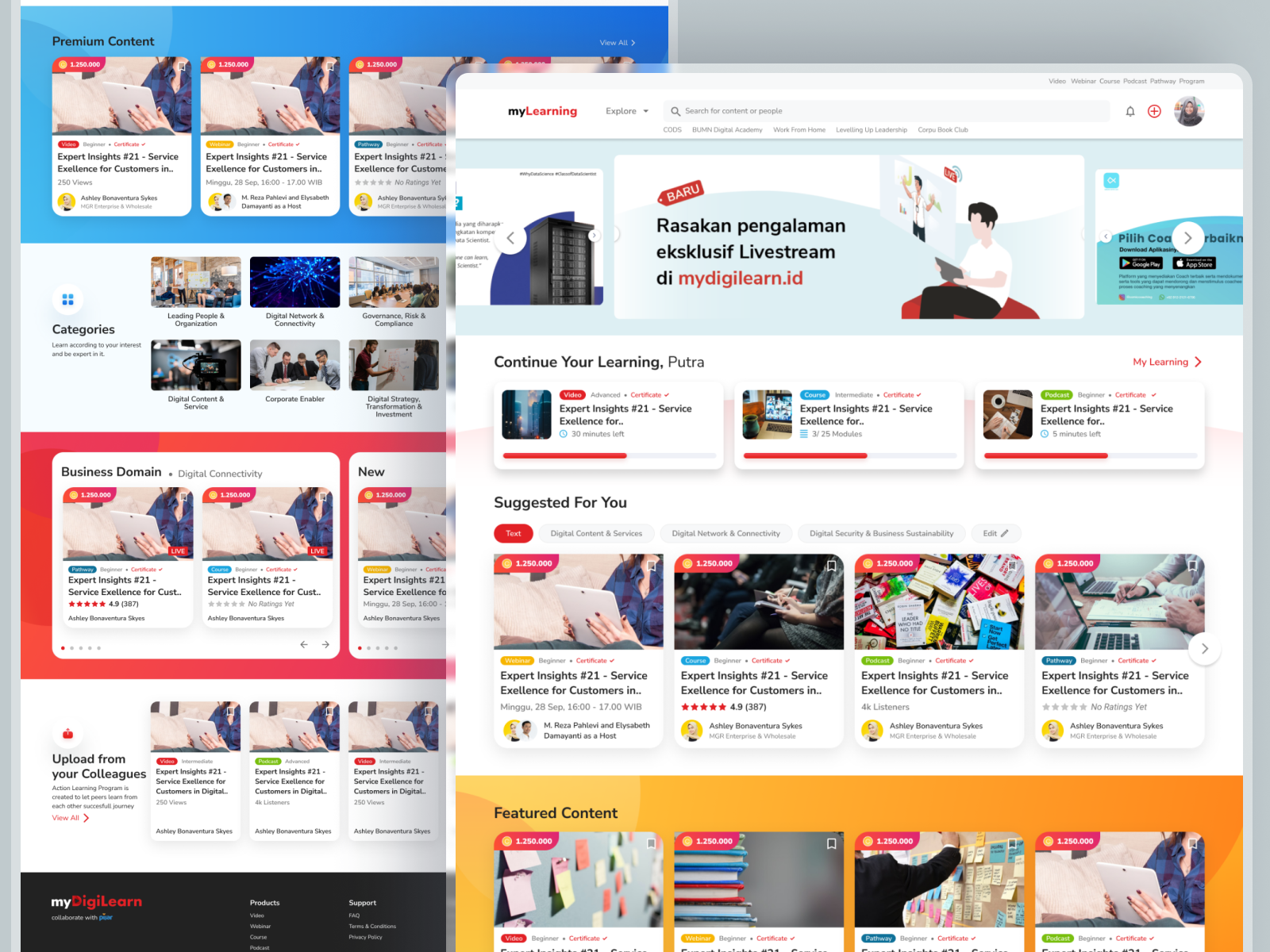 Example of User Research & Usability / Concept Test