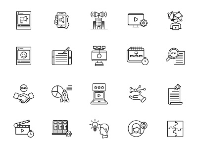 Social Media Concept Icons download free download free icons download freebie graphic design graphicpear icon design illustration social media social media icon social media vector