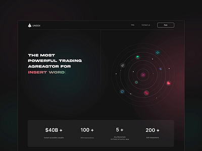 UI/UX Design for the Trading Website after effects animation app crypto design figma homepage landing trading ui ux webdesign webdesigner website