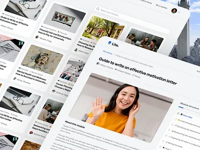 Unilite Dashboard ai course dashboard education landing page learning video call