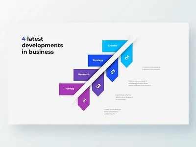Animated PowerPoint Infographic animated arrows diagram illustrator infographic photoshop powerpoint ppt template