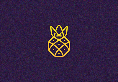 Pineapple 🍍 branding design graphic design illustration logo professional vector