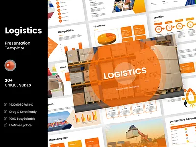 Logistics PowerPoint Presentation (PPT) business presentation corporate ppt corporate presentation editable ppt logistics pitch deck pitch deck template powerpoint powerpoint presentation ppt ppt template