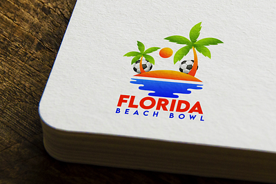 Florida Beach Bowl branding design graphic design illustration logo vector