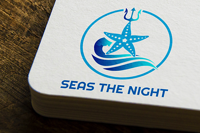 Seas The Night branding graphic design illustration logo logodesign vector