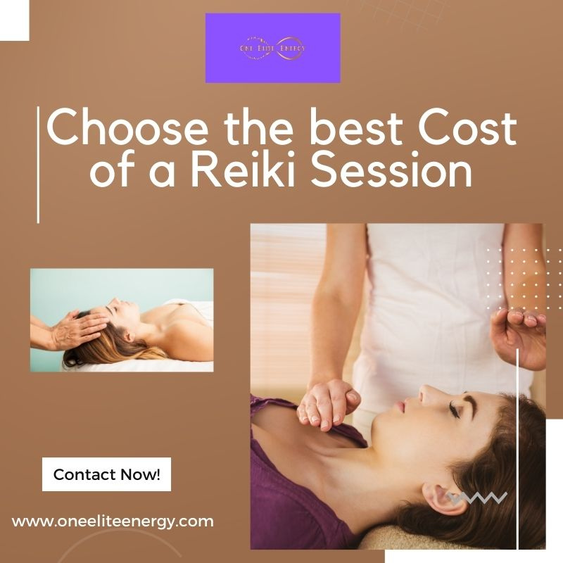 Choose the best Cost of a Reiki Session by One Elite Energy on Dribbble