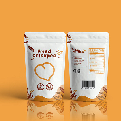 Fried Chickpea Packaging Design design graphic design logo packaging