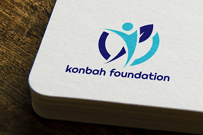 Konbah Foundation branding graphic design illustration logo logodesign typography vector