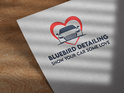 Blue Bird Detailing branding design graphic design illustration logo typography