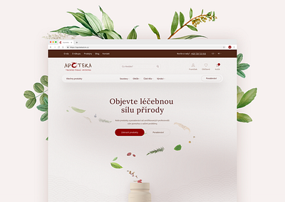 Apoteka design ui ux web