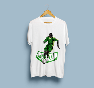 Tshirt Illustrations(Oldnaija Football) illustration