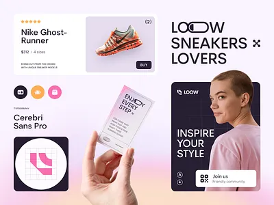 LooW Branding brand identity brand sign branding business design halo halo lab identity logo logo design logotype marketing packaging smm startup